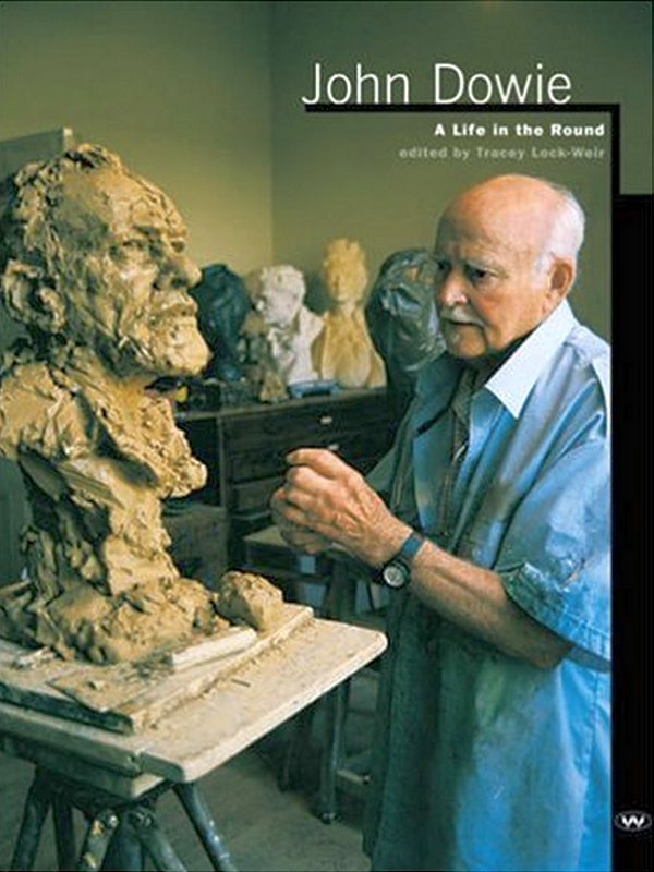 Famous Unitarian artist, John Dowie as he appears on the cover a book.